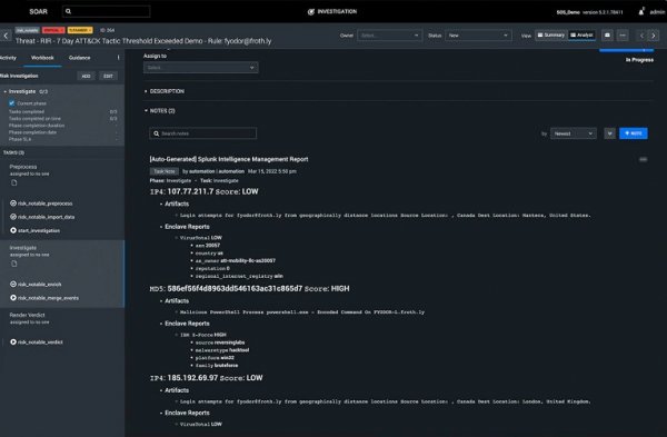 Security Orchestration, Automation and Response (SOAR)